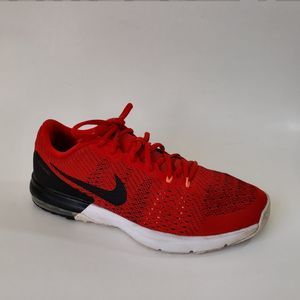 Nike Air Max Typha Flywire Shoes Mens 9 Red Training Running Sneakers Sportswear